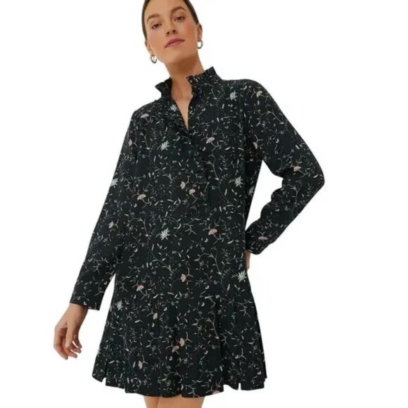 NWT | NEW Tuckernuck Campden Vine Tate Shirtdress Mini Dress Medium - Picture 3 of 8